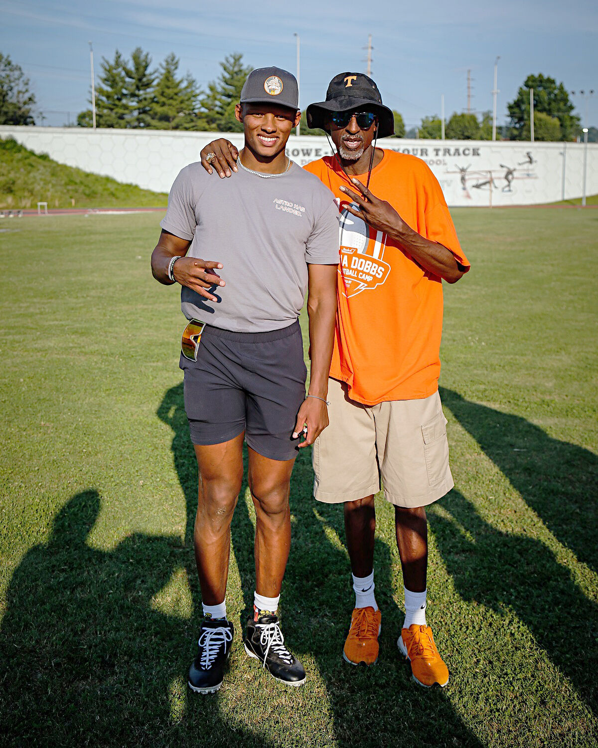 Josh Dobbs football camp 2021